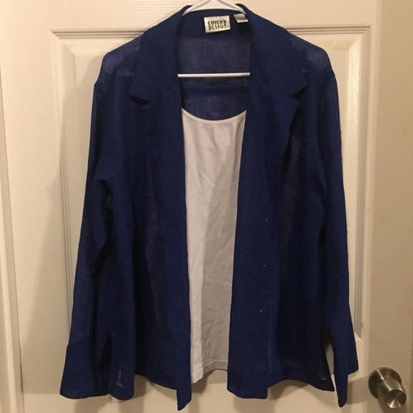 Chico’s Design button down - Picture 2 of 8